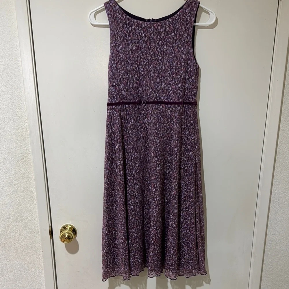 hype Purple Sleeveless Dress- Girls